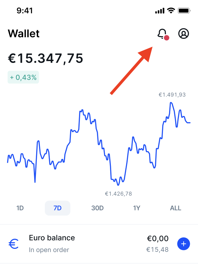 Benachrichtigung App