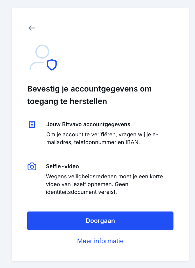 Overzicht herverificatieproces
