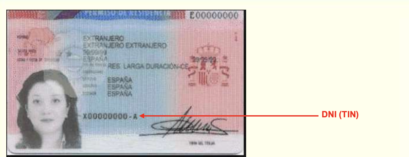 Spain – Foreigners Resident Card