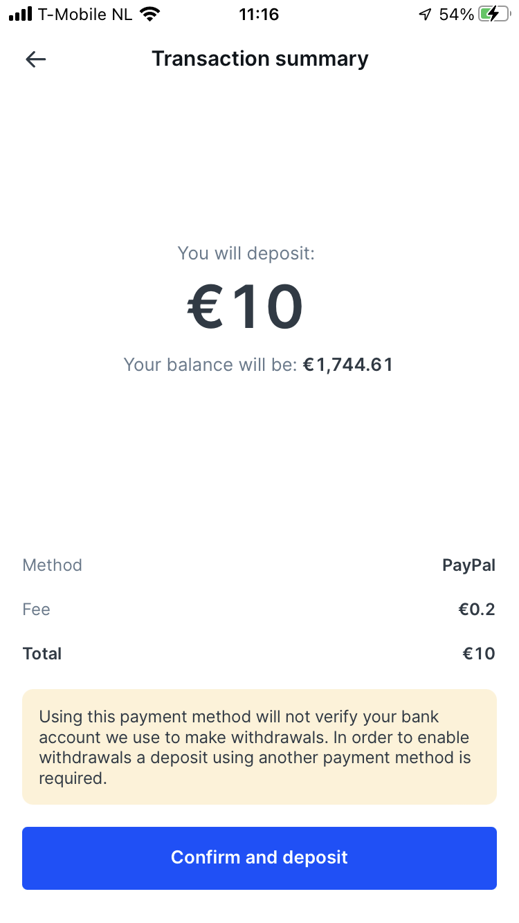 Cómo puedo transferir fondos usando PayPal? – Bitvavo Centro de ayuda
